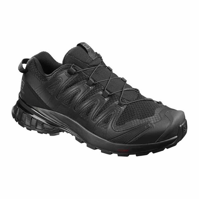 Zapatillas Trail Running Salomon Hombre Negras - Salomon Argentina XA PRO 3D V8 WIDE ,061547-BER